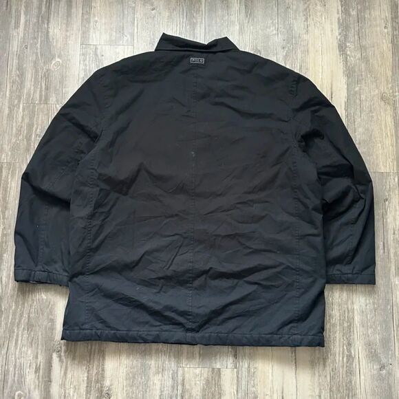 Vintage Polo Ralph Lauren Black Overcoat Size XL - Picture 4 of 5